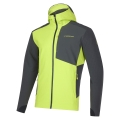 La Sportiva Wanderjacke Descender Storm (geruchshemmend und antibakteriell behandelt) limegelb/grau Herren